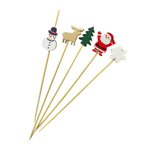 Christmas Bamboo Skewers - Image 5